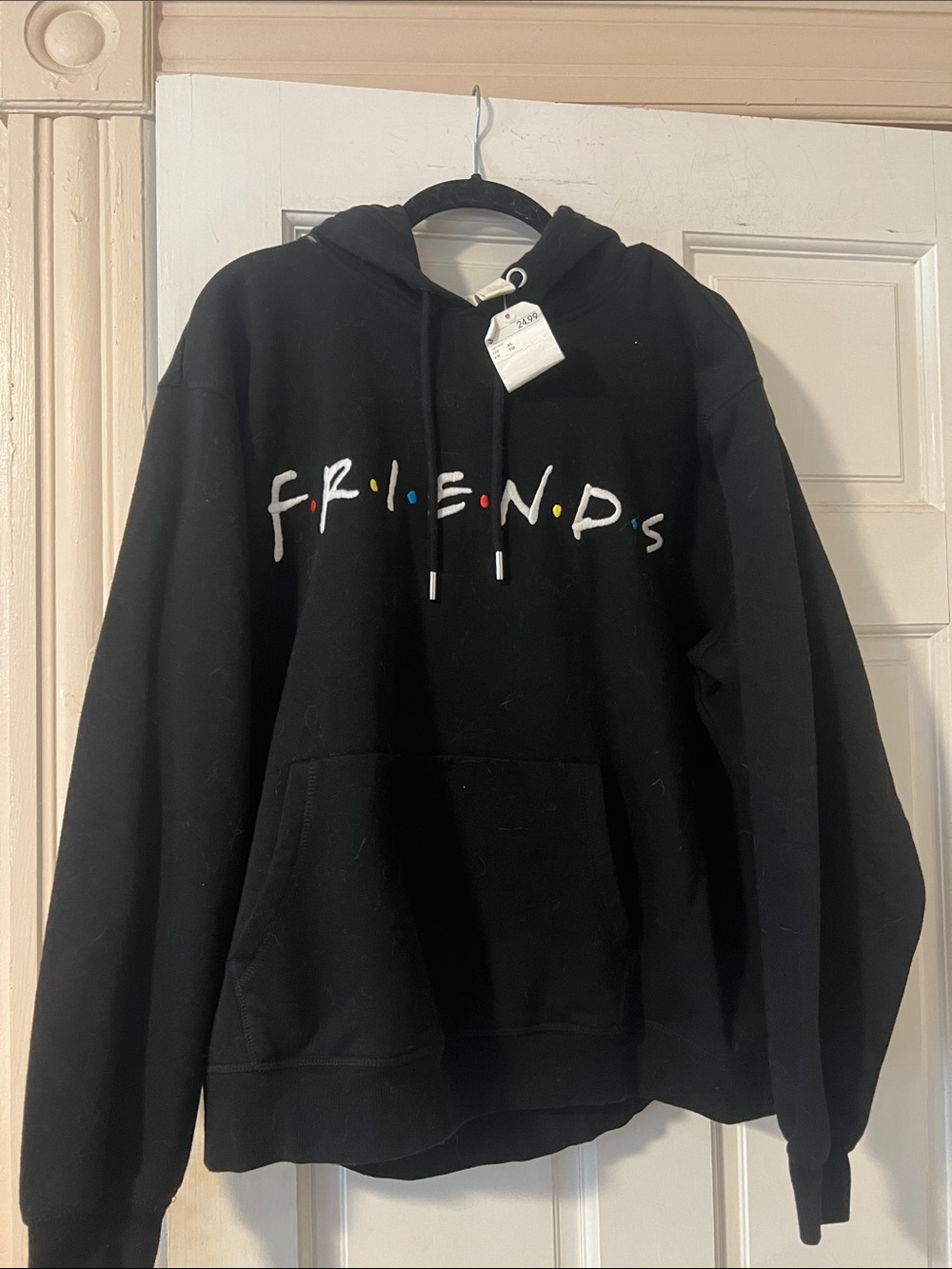 H&M 'FRIENDS' Logo Pullover Hoodie